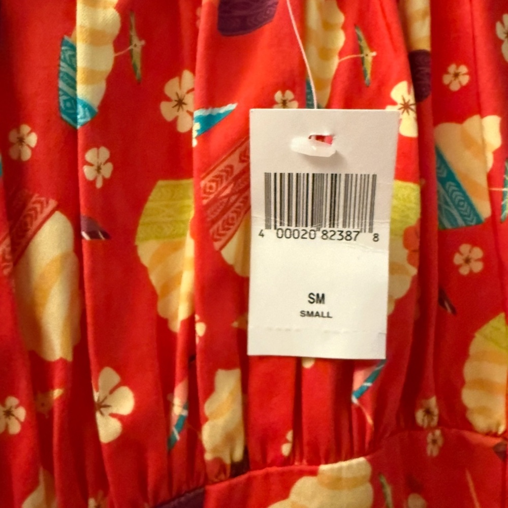 Disney Parks The Dress Shop Pineapple Swirl Dole Whip Print Girls Size S - Picture 2 of 3